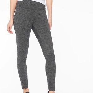 Athleta Leggings Small Herringbone Mercer Tight blue Black running women’s